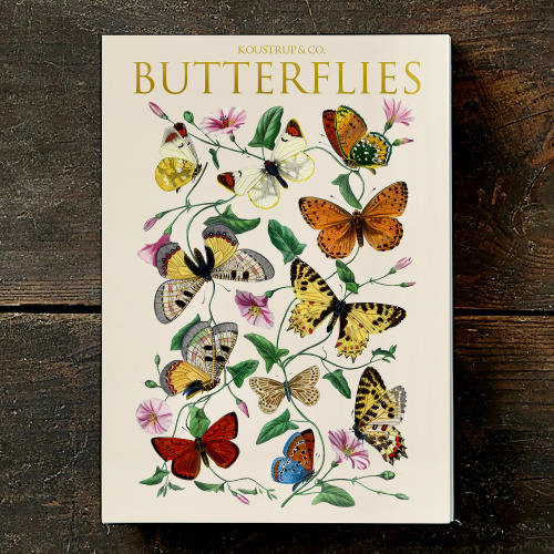 Koustrup & Co. kortmappe - Butterflies