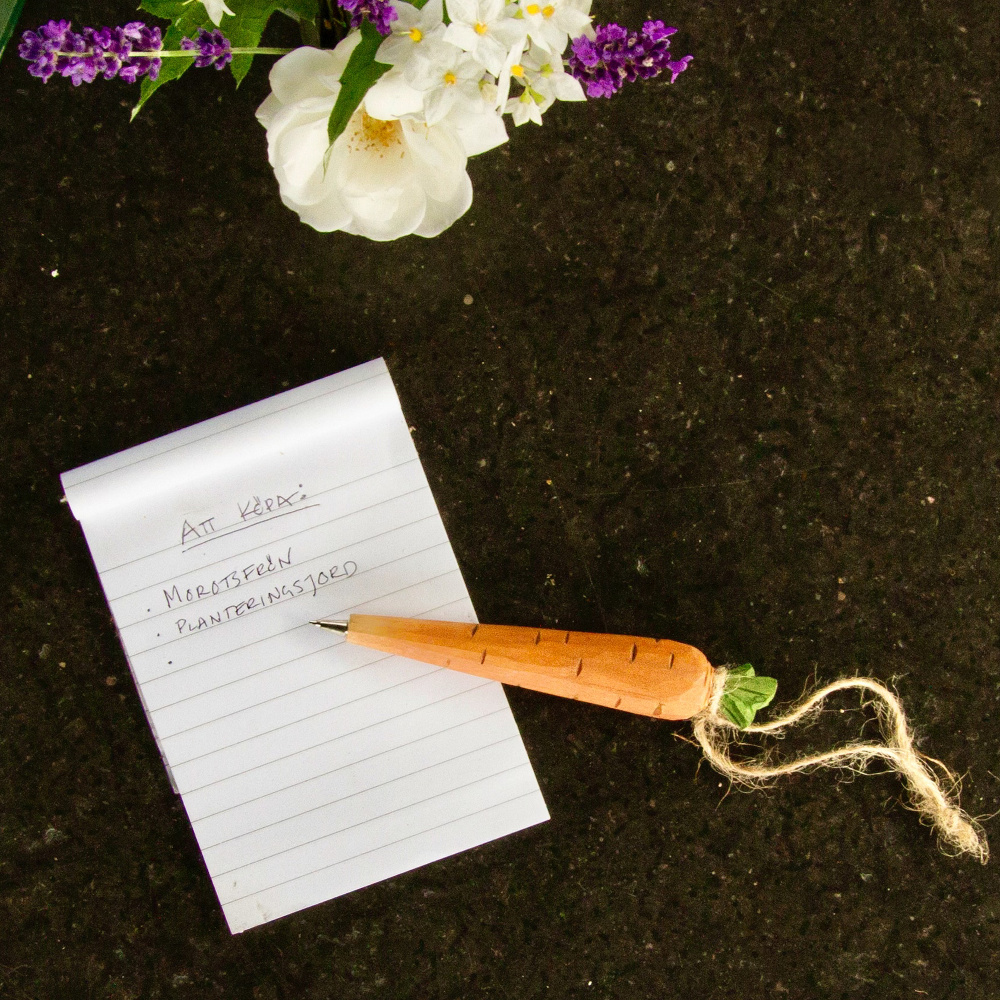 Wildlife Garden ballpoint pen - carrot - Image 2