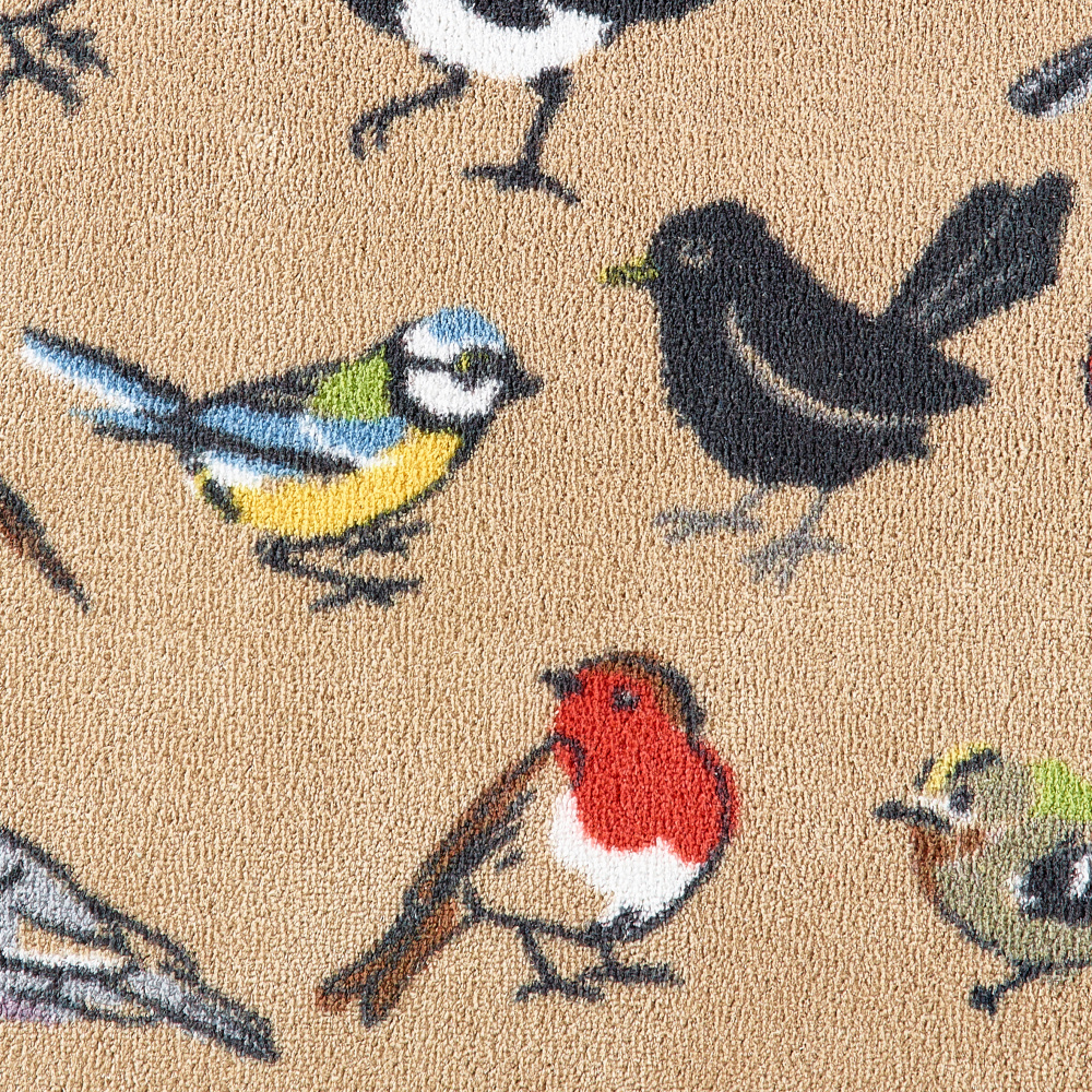 Hug Rug eco deurmat, 65x85 - Tuinvogels - Afbeelding 3