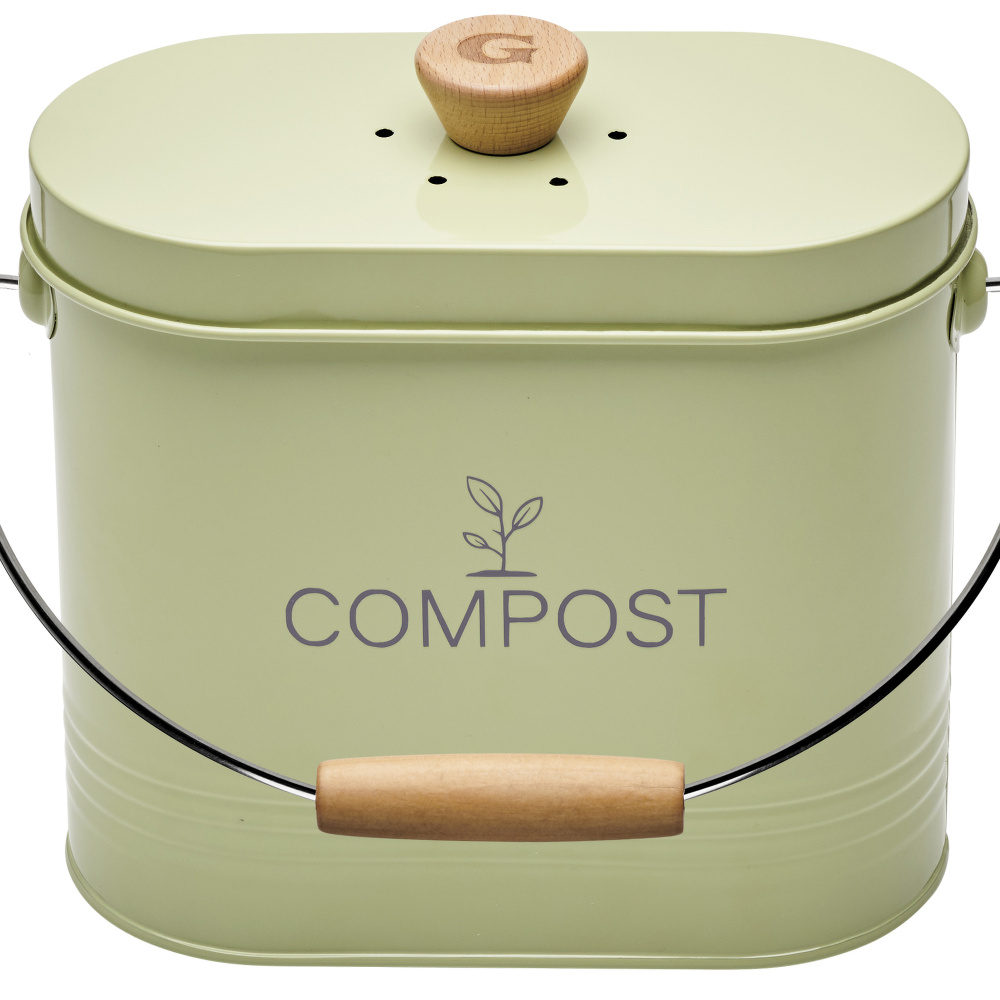 Guillouard  kompostspand m. kulfilter - 3 L, grøn - Billede 4