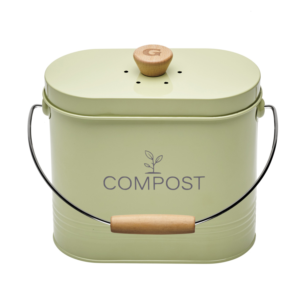 Guillouard  kompostspand m. kulfilter - 3 L, grøn - Billede 3
