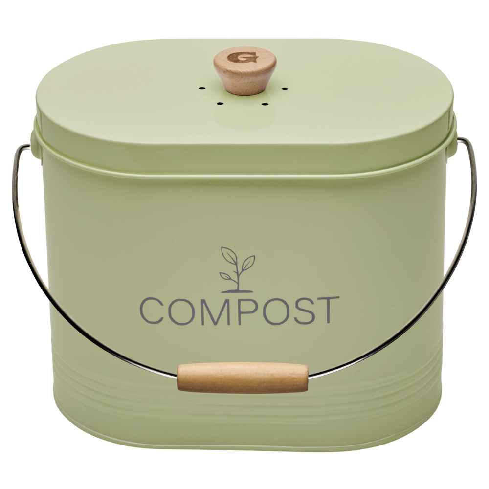 Guillouard  kompostspand m. kulfilter - 7 L, grøn