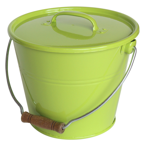 Guillouard hink med lock - grön, 5 L