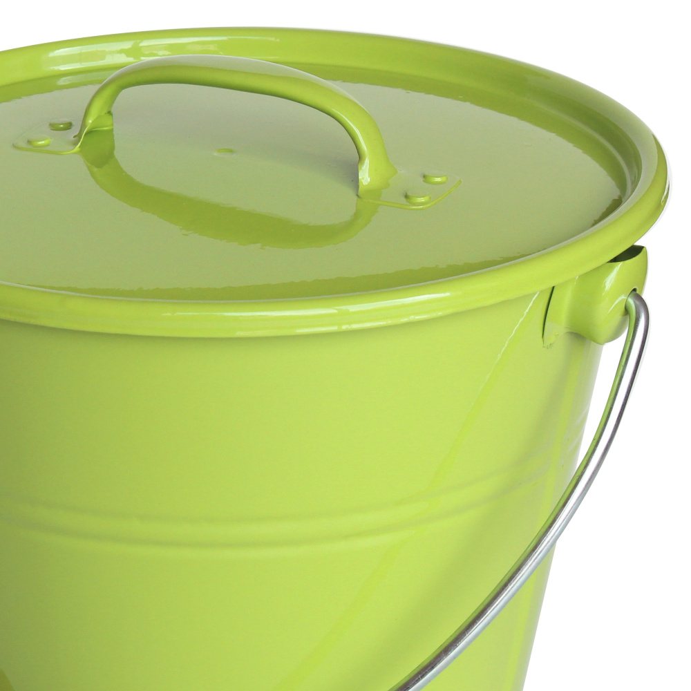 Guillouard hink med lock - grön, 5 L - Bild 2
