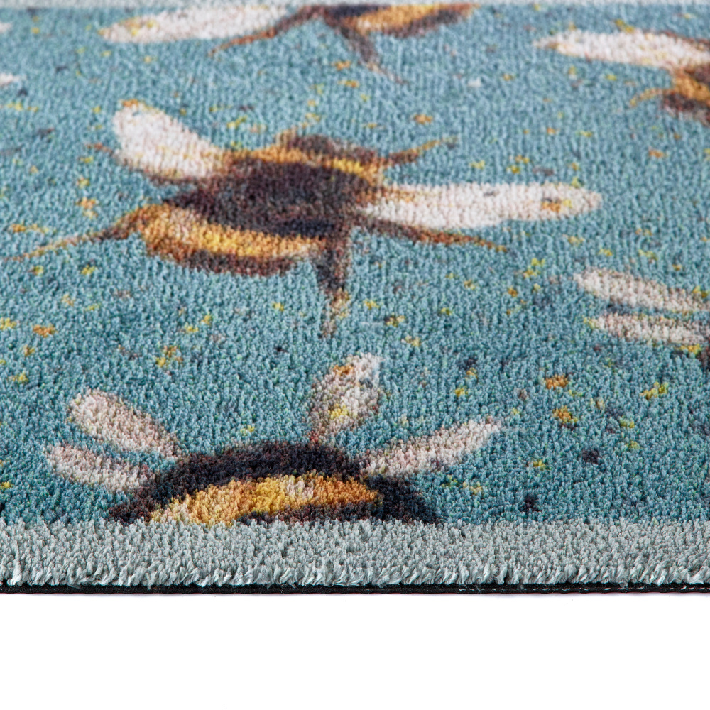 Hug Rug øko dørmåtte, 50x75 - Bier - Billede 4