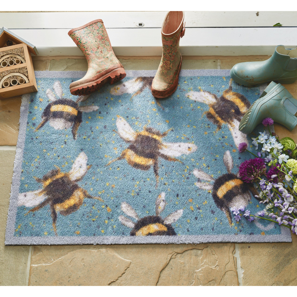 Paillasson écologique Hug Rug, 50x75 - Abeilles - Image 2