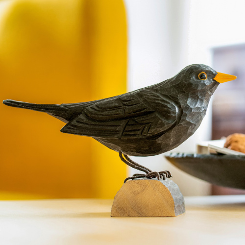Wildlife Garden oiseau en bois - merle