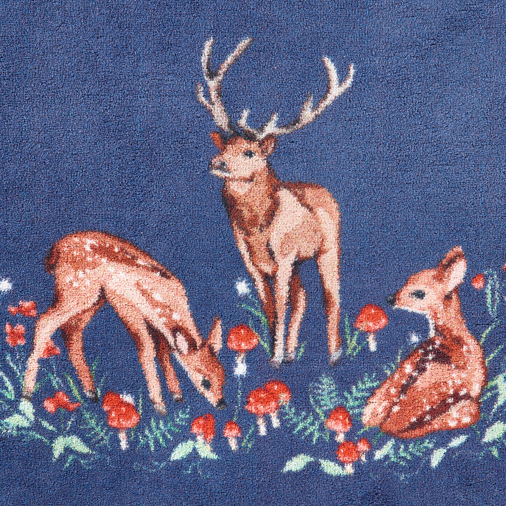 Hug Rug Eco Doormat, 65x85 - Roe Deer - Image 4