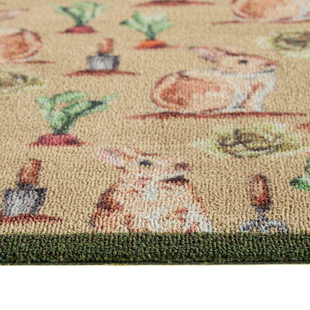 Hug Rug eko dörrmatta, 65x85 - Trädgårdskaniner - Bild 5