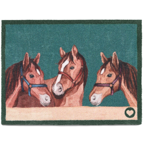Hug Rug ekologisk dörrmatta, 65x85 - Stallhästar