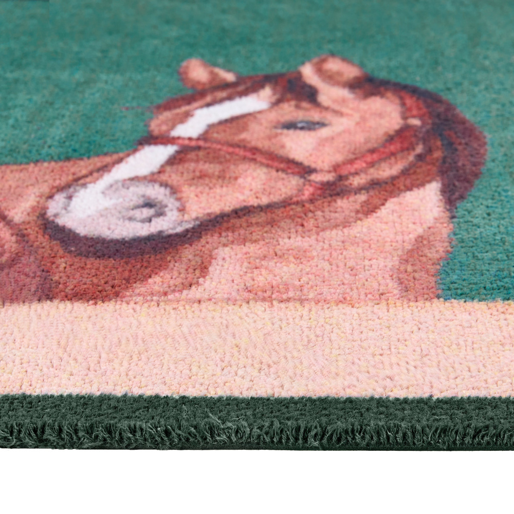 Hug Rug Eco Doormat, 65x85 - Stable Horses - Image 8