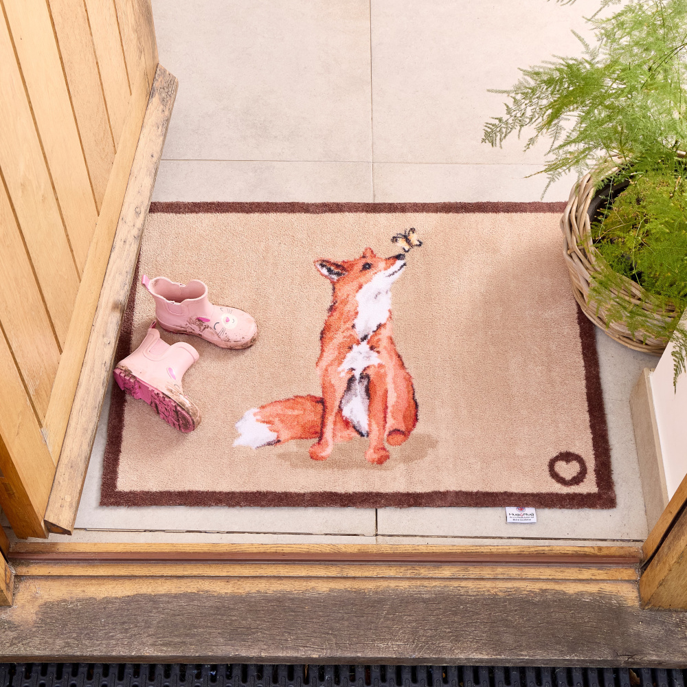 Hug Rug eco deurmat, 65x85 - Vos - Afbeelding 2