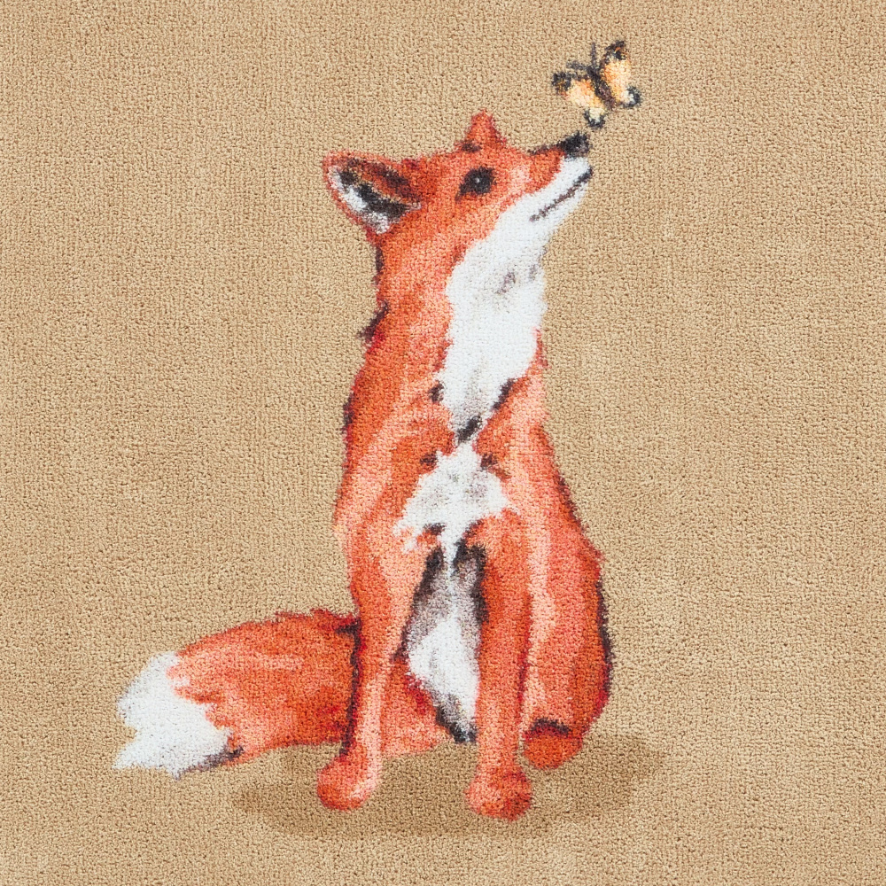 Hug Rug Öko-Fußmatte, 65x85 - Fuchs - Bild 4