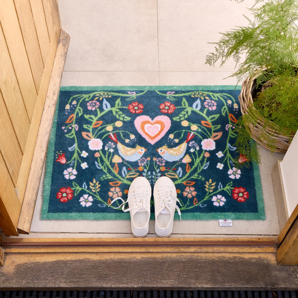 Hug Rug øko dørmåtte, 65x85 - Natur - Billede 2