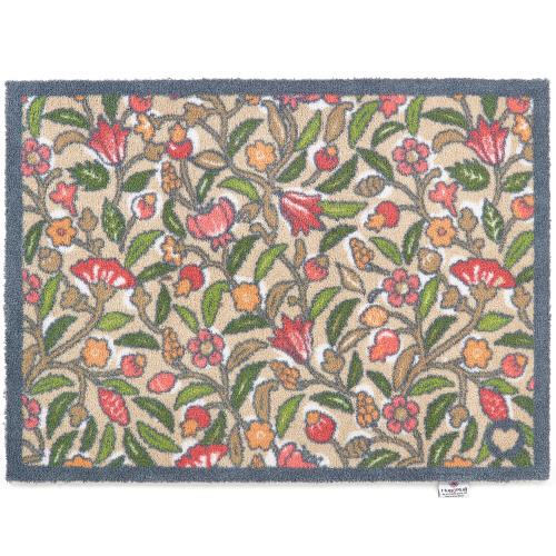 Hug Rug ekologisk dörrmatta, 65x85 - Majblommor