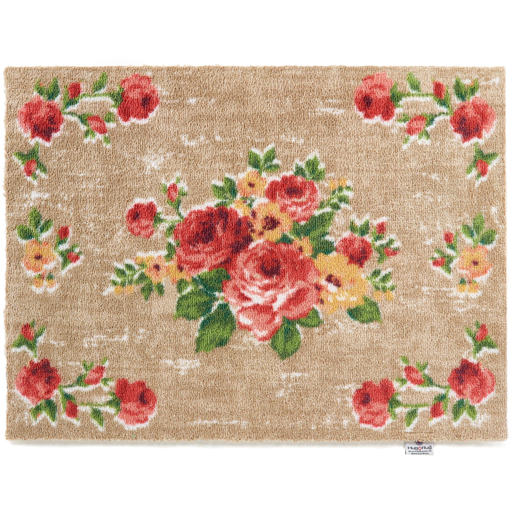 Hug Rug Eco Doormat, 65x85 - Historic Roses