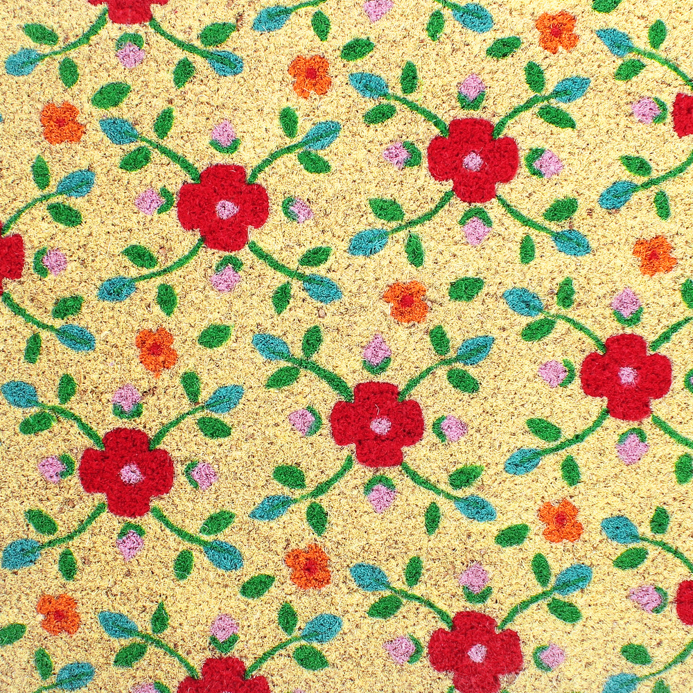 Rex London Kokosmatte – Blumen - Bild 3