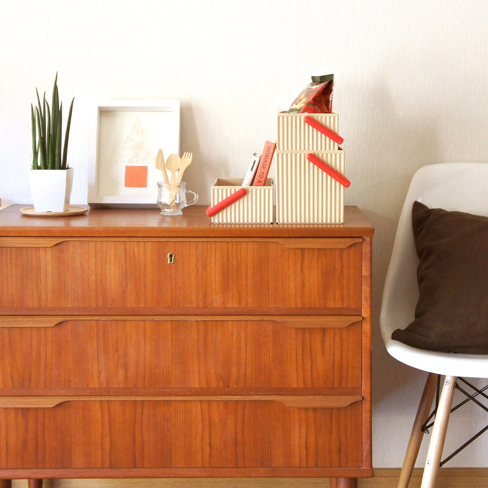 Omnioffre opbevaringskasse - sort, mellem - Billede 5