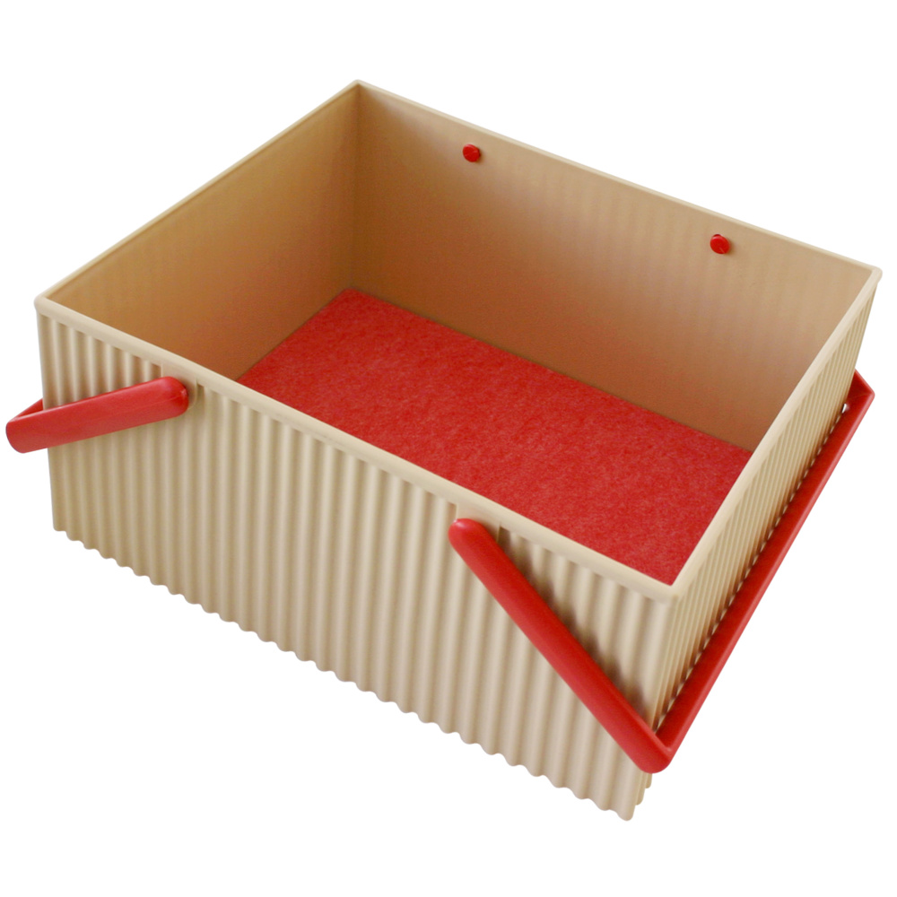 Omnioffre opbergbox - lichtbruin, groot