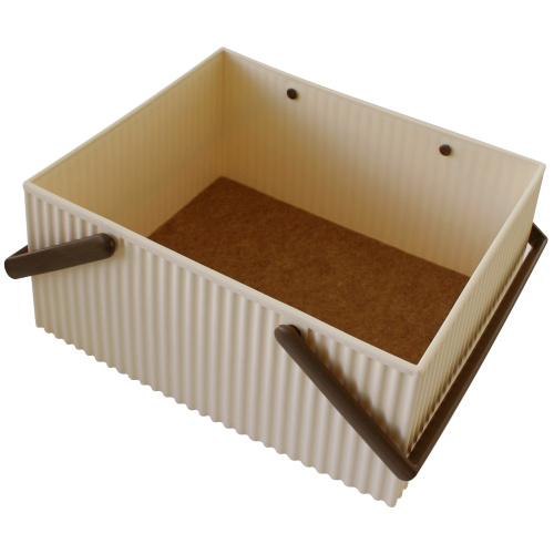 Omnioffre Aufbewahrungsbox - cremeweiß, groß