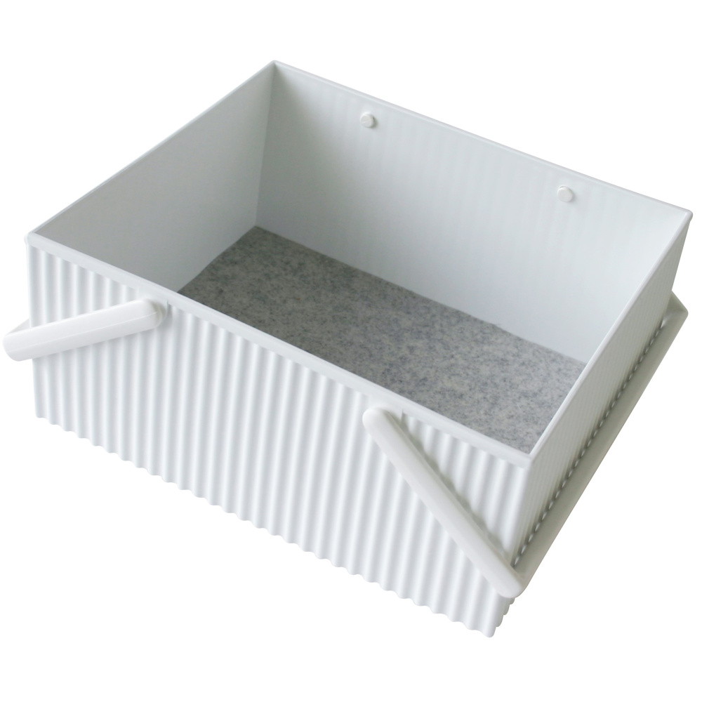 Omnioffre opbergbox - wit, groot
