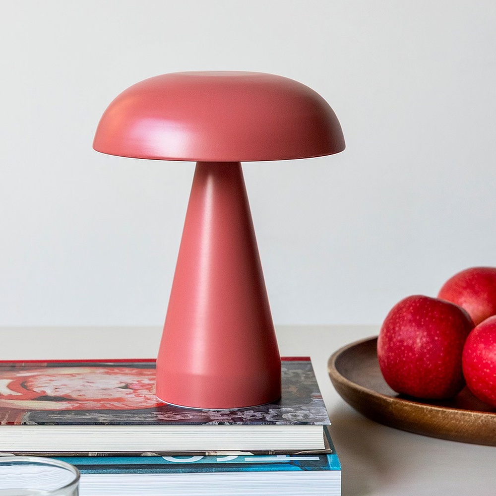 Lampe champignon à piles Rex London - rouge - Image 4