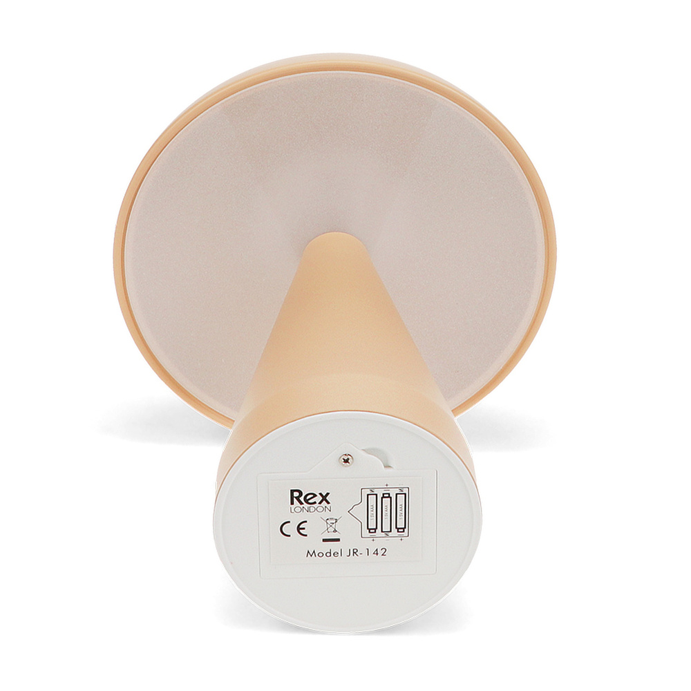 Rex London batteri mushroom lampe - lysebrun - Billede 7