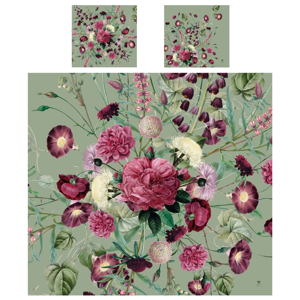 Parure de lit double Jim Lyngvild, 200x220 - Blossom Garden - Image 2