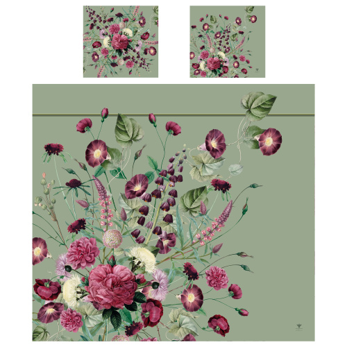 Jim Lyngvild tweepersoons dekbedovertrek, 200x220 - Blossom Garden