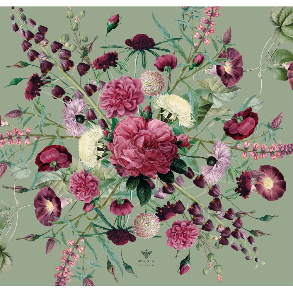 Jim Lyngvild kuddfodral, 60x63 - Blossom Garden - Bild 5