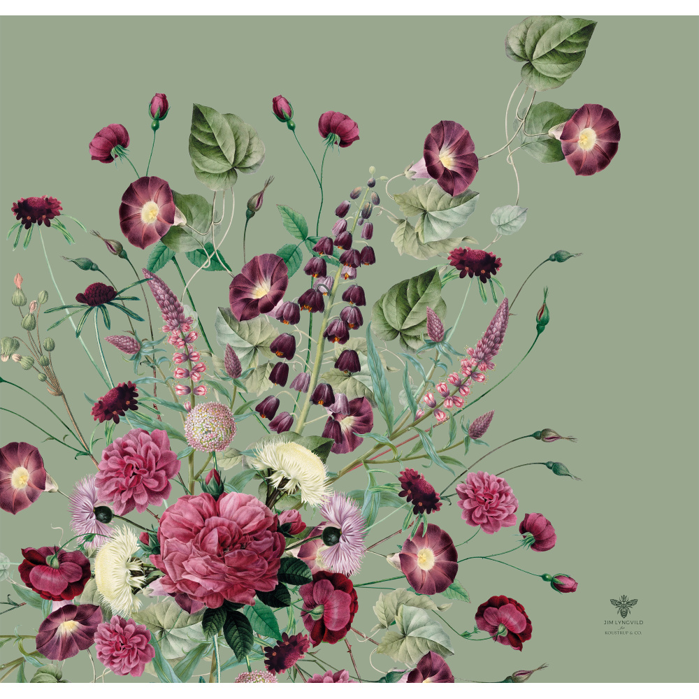 Jim Lyngvild kuddfodral, 60x63 - Blossom Garden - Bild 4