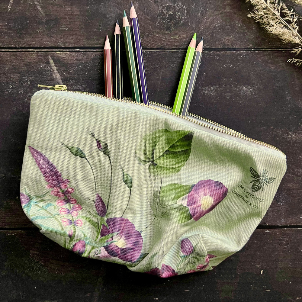 Trousse de maquillage Jim Lyngvild avec fond - Blossom Garden - Image 2