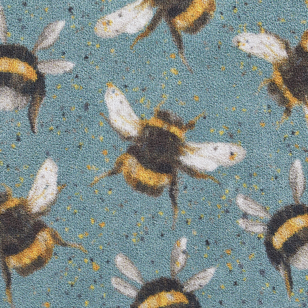 Hug Rug øko dørmåtte, 65x85 - Bier - Billede 3