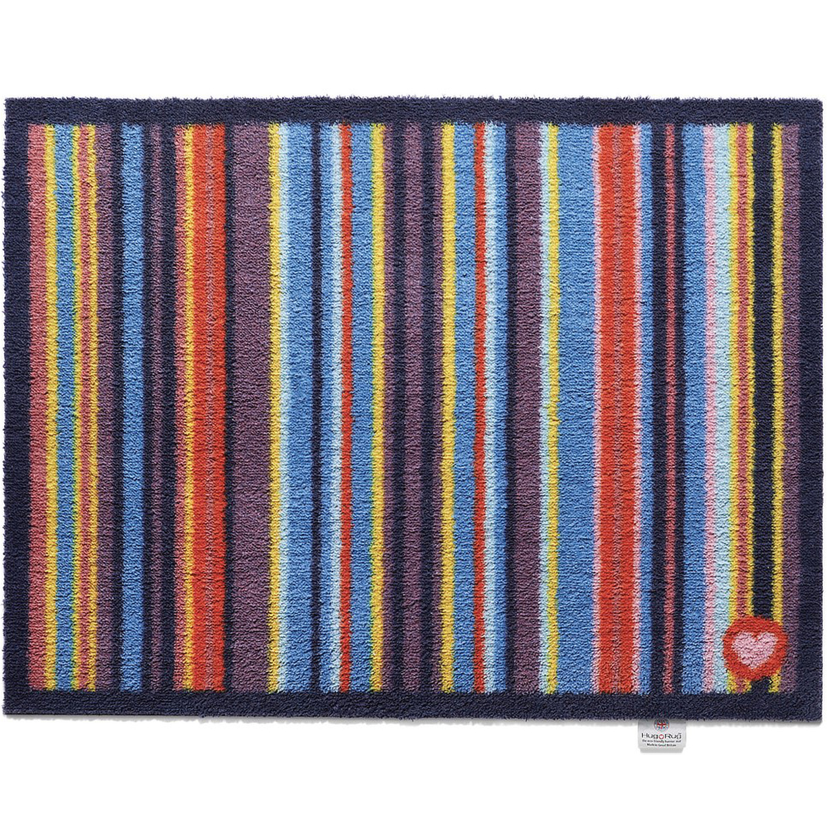 Hug Rug Öko-Fußmatte, 65x85 – Streifen