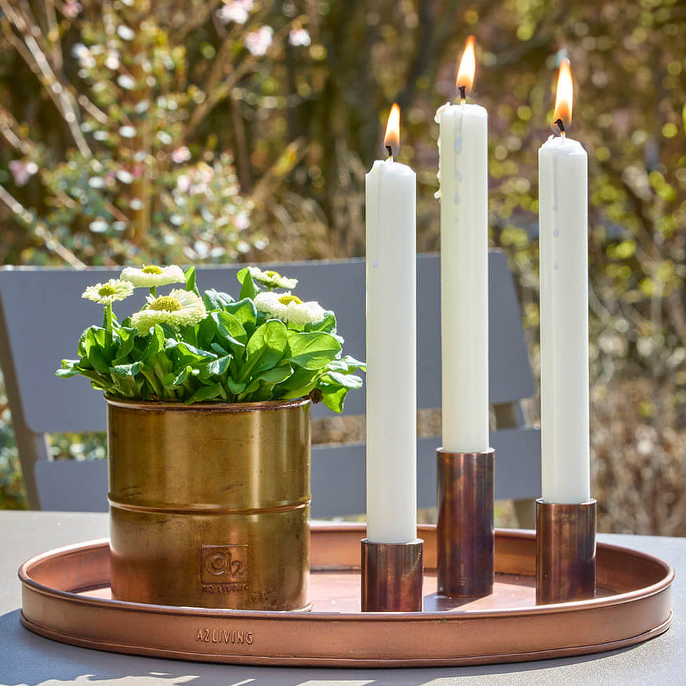 A2 Living Kerzenständer mit Magnet - Kupfer - Bild 5