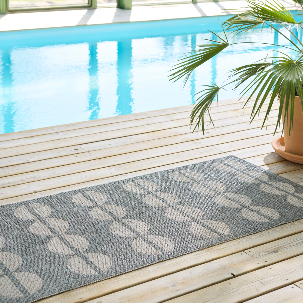 Tapis d’extérieur Horredsmattan - Bastian gris, 70x150