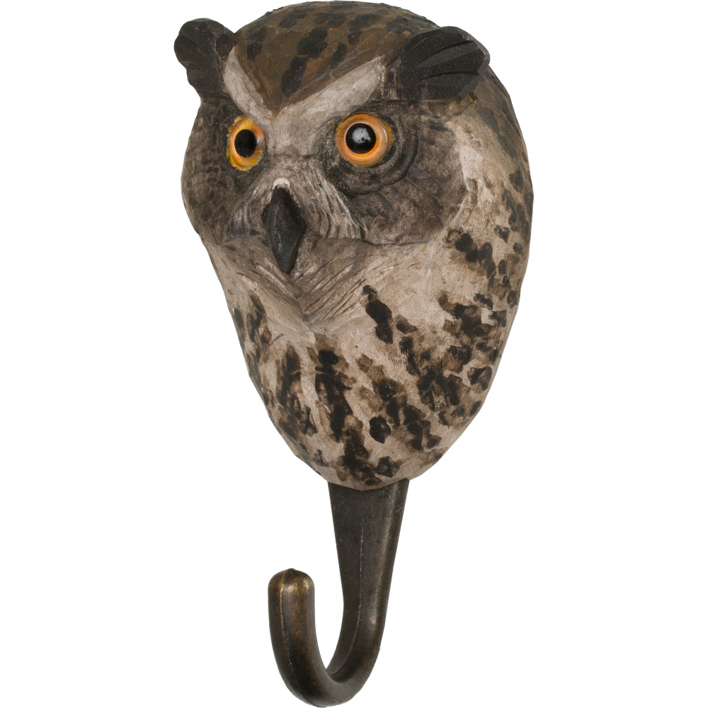 Patère Wildlife Garden - Hibou moyen-duc