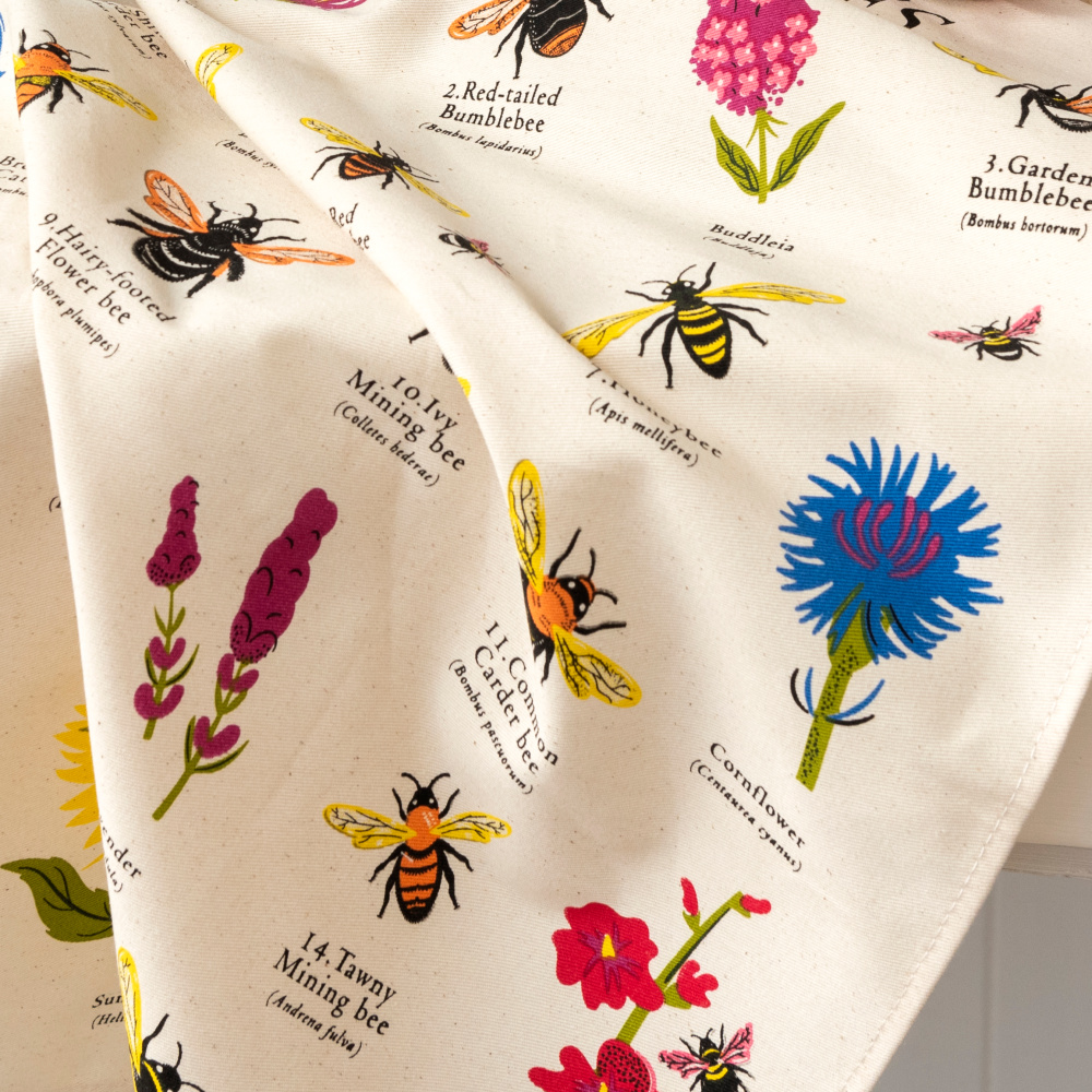 Torchon Rex London - Les abeilles du jardin - Image 3