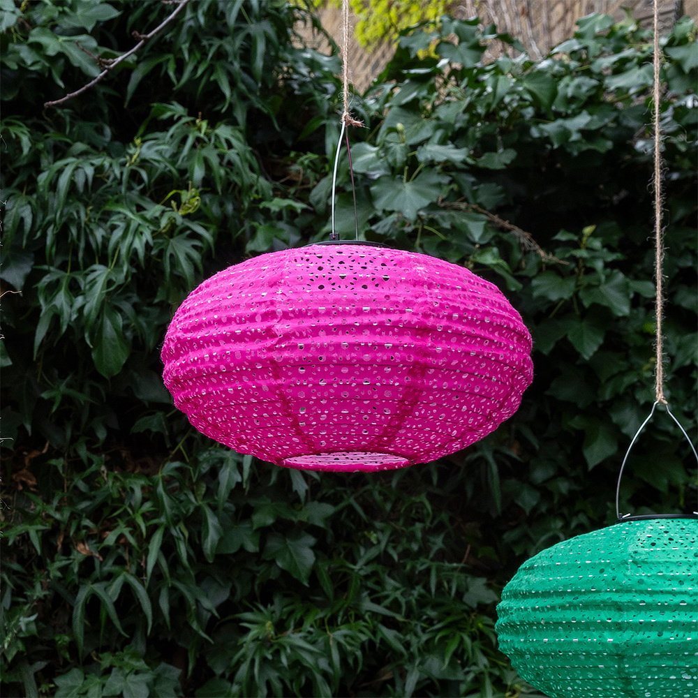 Rex London solcellslampa - fuchsia - Bild 2