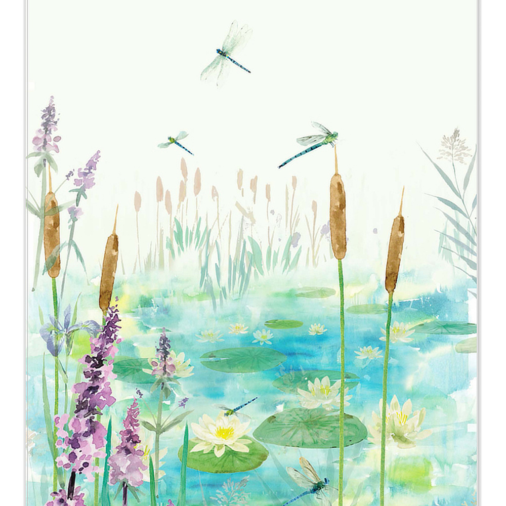 National Trust Organic Tea Towel - Dragonflies - Image 2