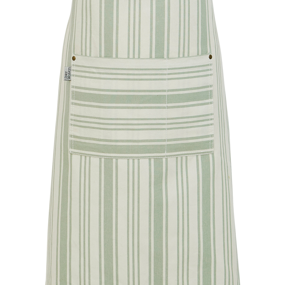 Ulster Weavers tablier - vert à rayures - Image 3