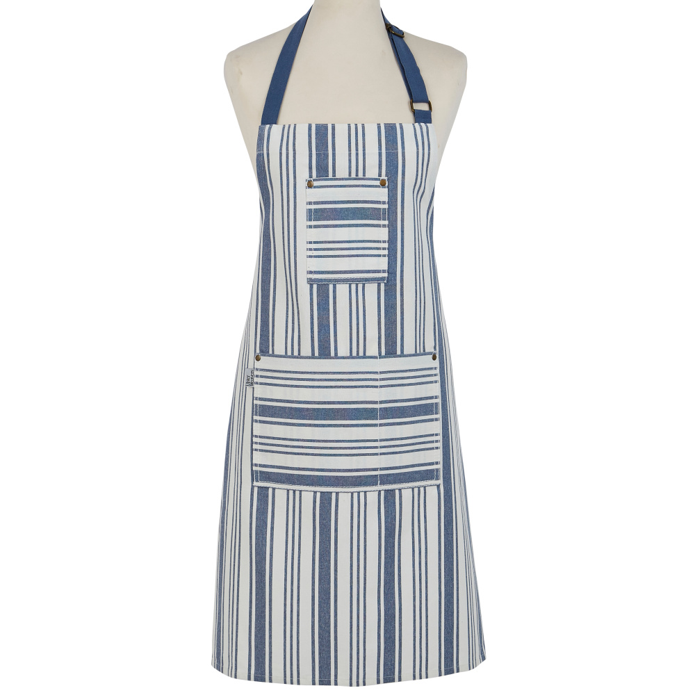 Ulster Weavers tablier - à rayures bleues