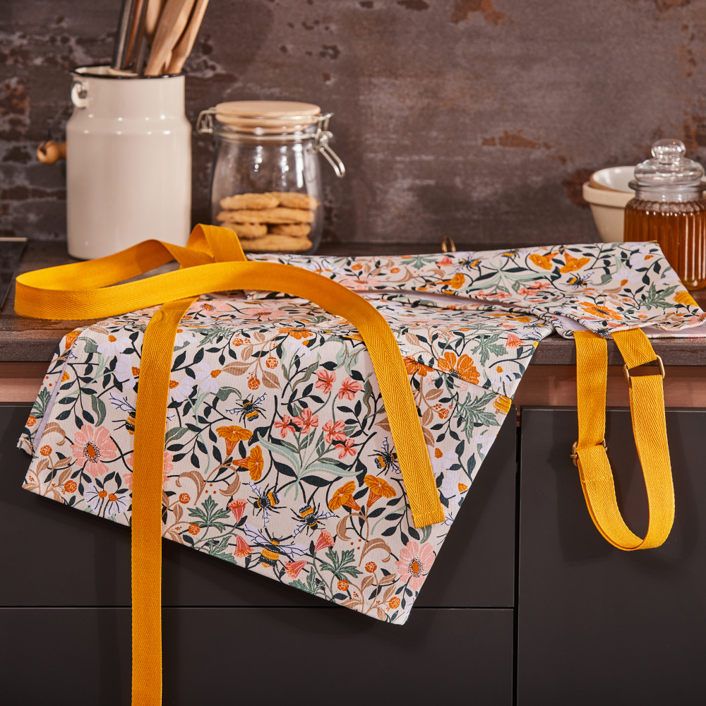 Ulster Weavers schort - Bieren en bloemen - Afbeelding 2