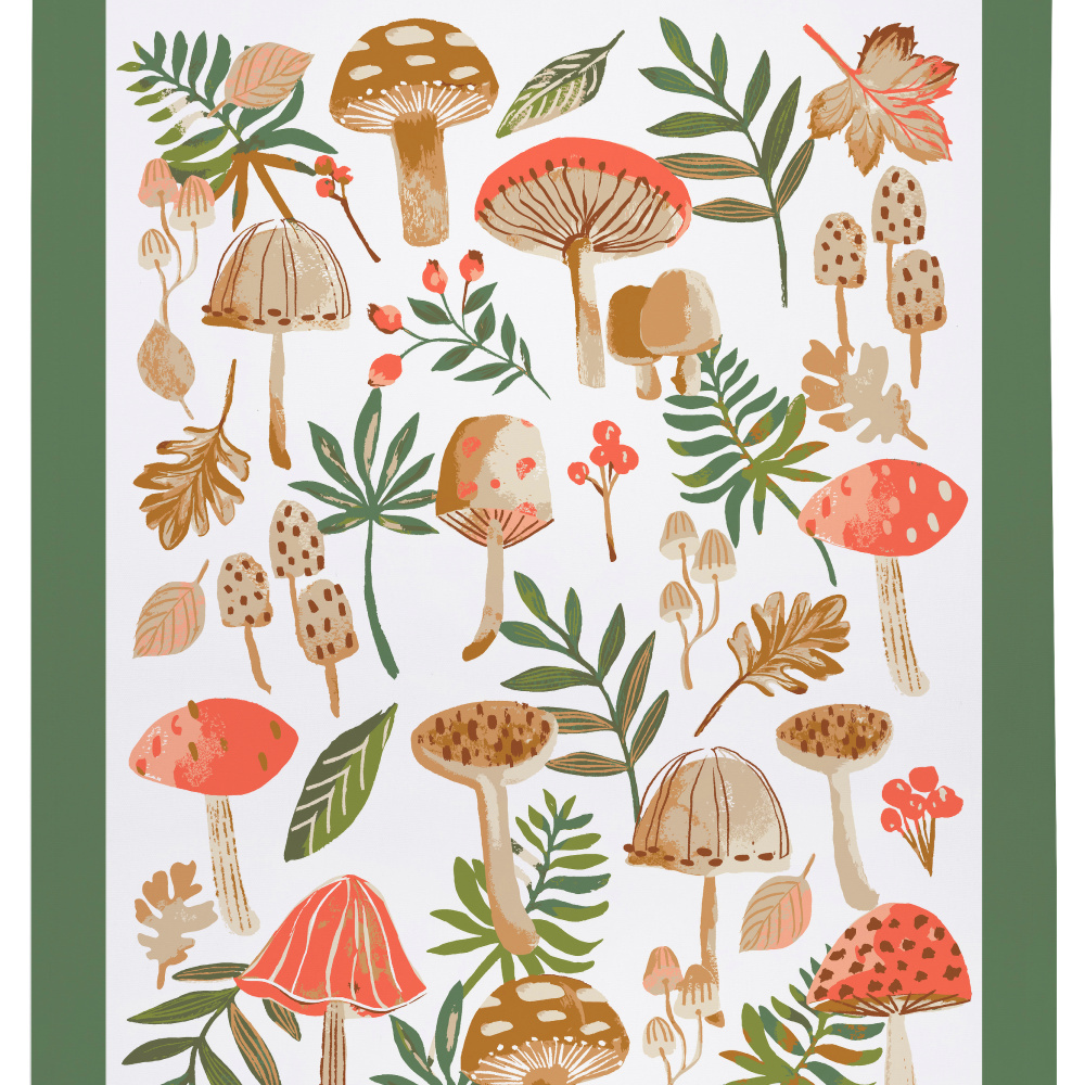 Torchon Ulster Weavers - Champignons des bois - Image 4