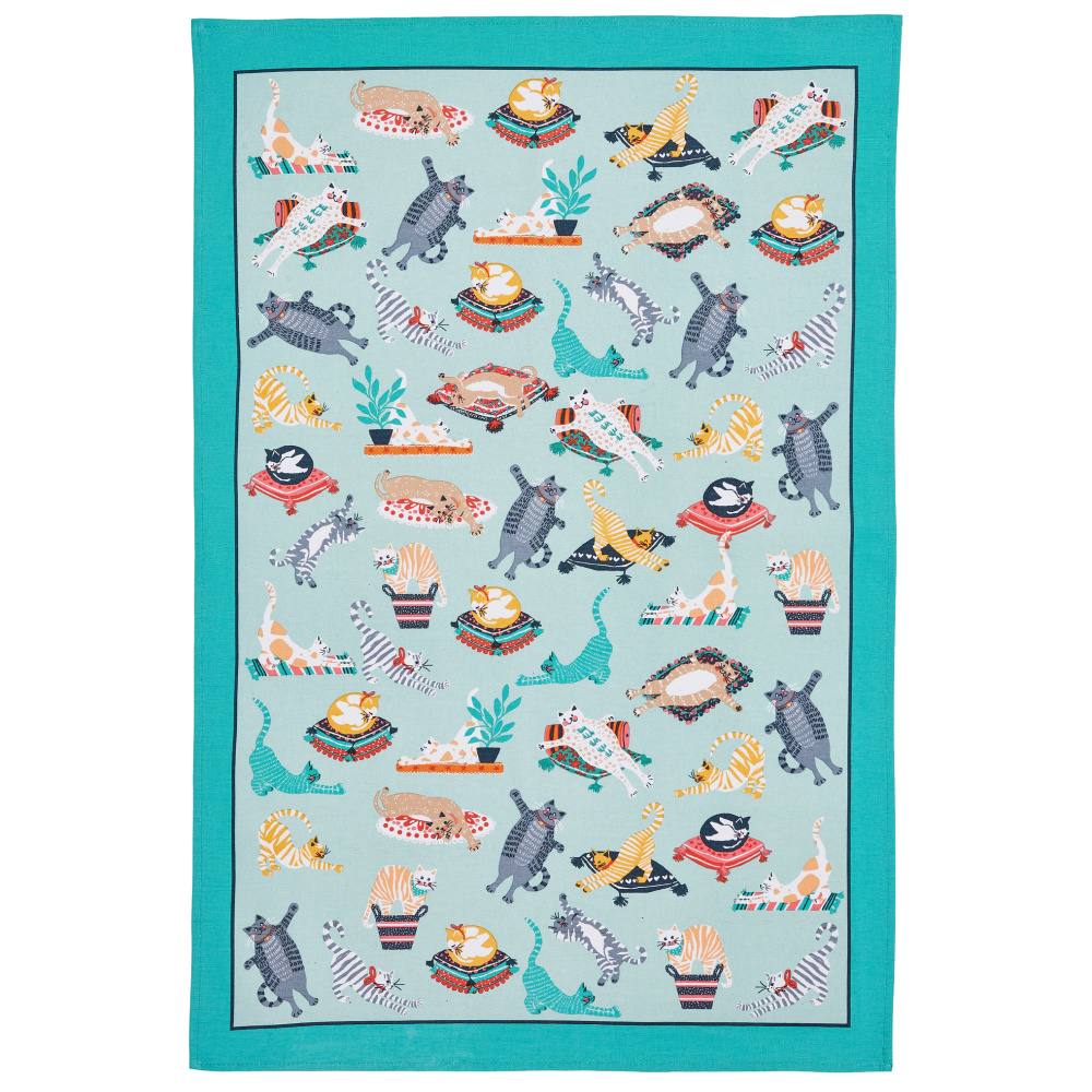 Ulster Weavers Geschirrtuch - Spielende Katzen