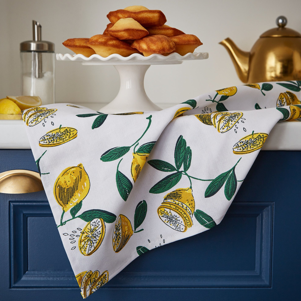 Ulster Weavers tea towel - Lemons - Image 2