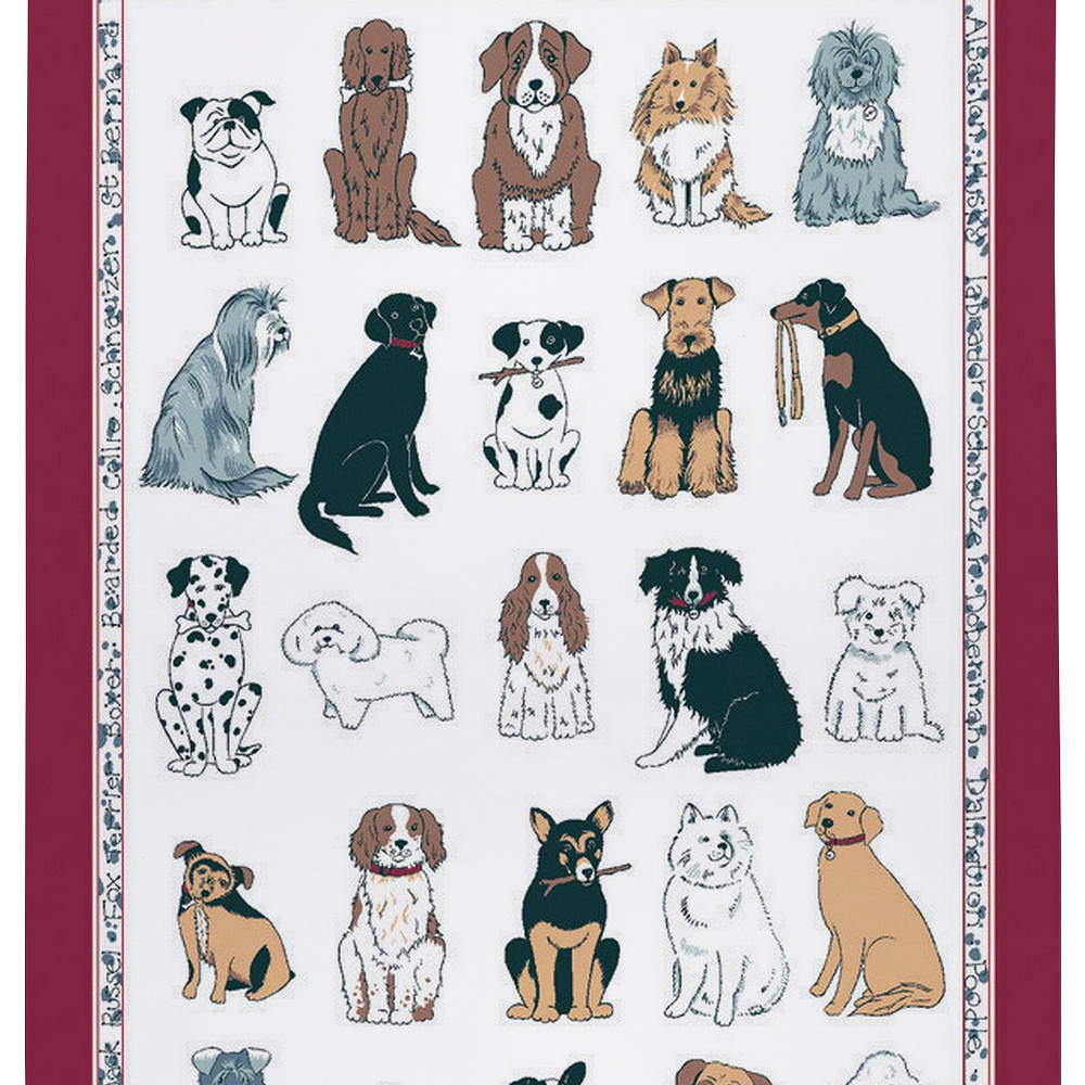 Ulster Weavers viskestykke - Hunde - Billede 2