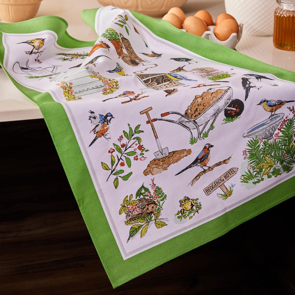Ulster Weavers viskestykke - Havefugle - Billede 3