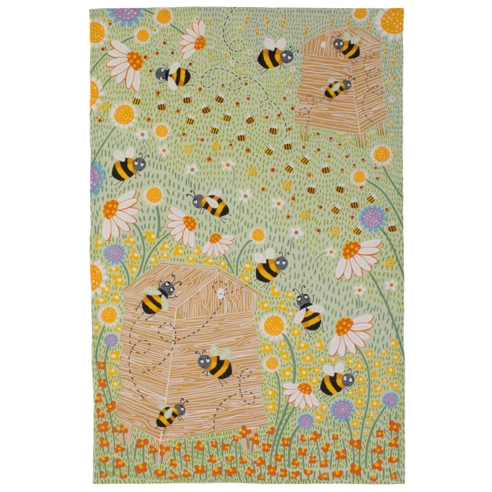 Torchon Ulster Weavers - Marguerites et abeilles
