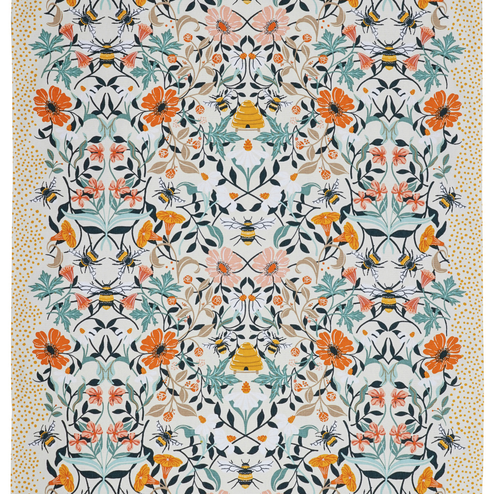 Torchon Ulster Weavers - Abeilles et fleurs - Image 3